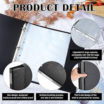 珍しい医療系のフィルム　３本セット Amazon.co.jp: Feifeiyaフィルムネガストレージボックスセット